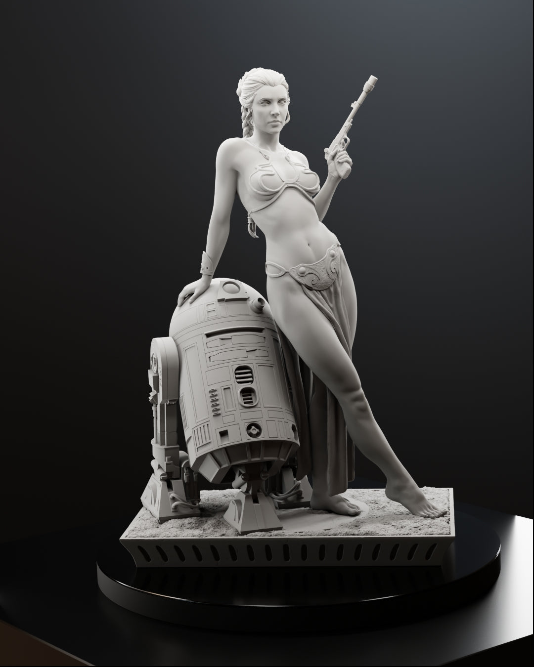 The Captive General Statue