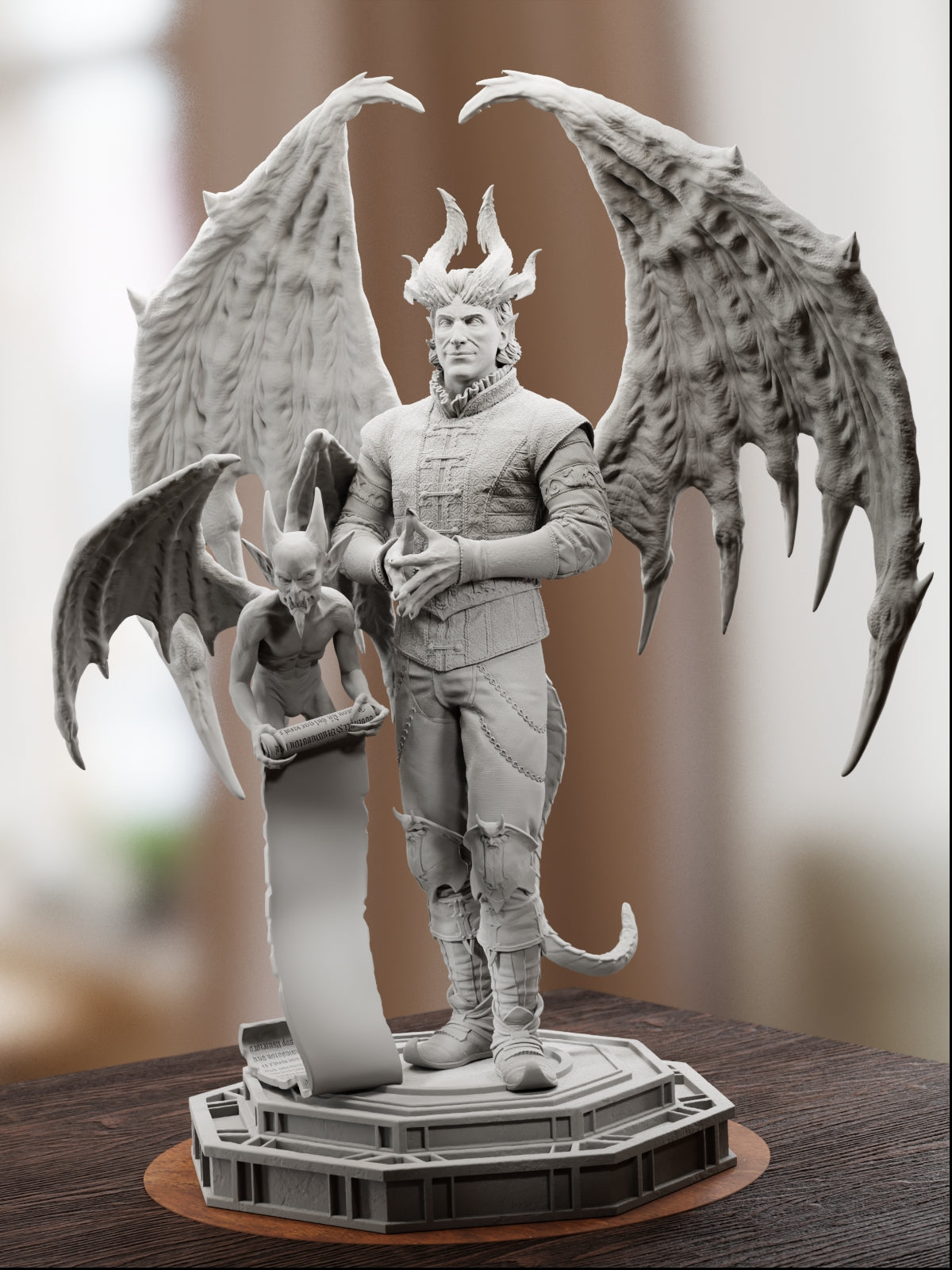 The Devil You Know | Maximum Detailed 12K 3D printed figure