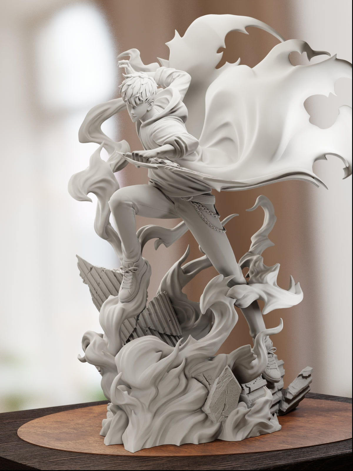 The Monarch | Maximum Detailed 12K 3D printed figure