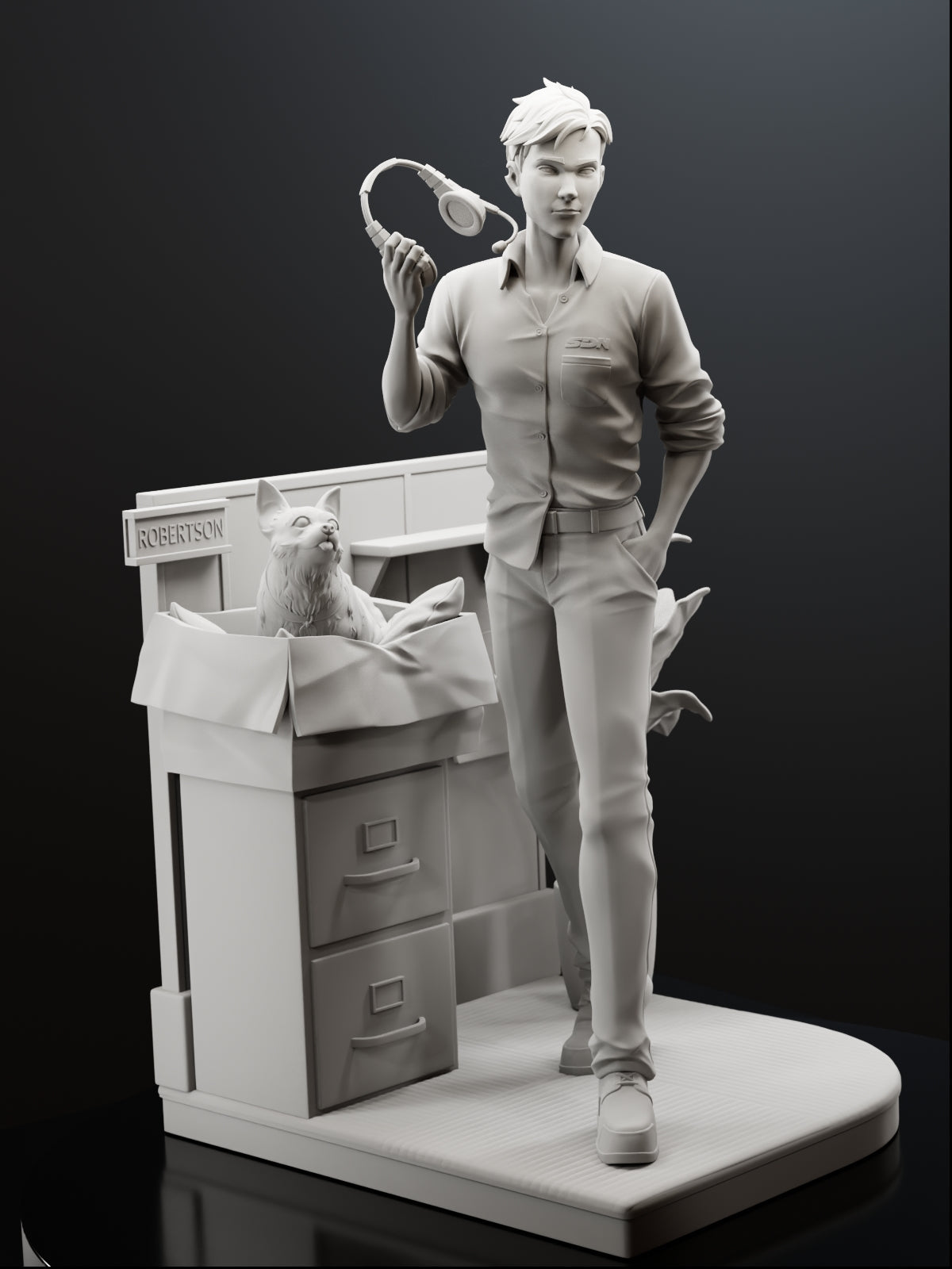 The Dispatcher Statue
