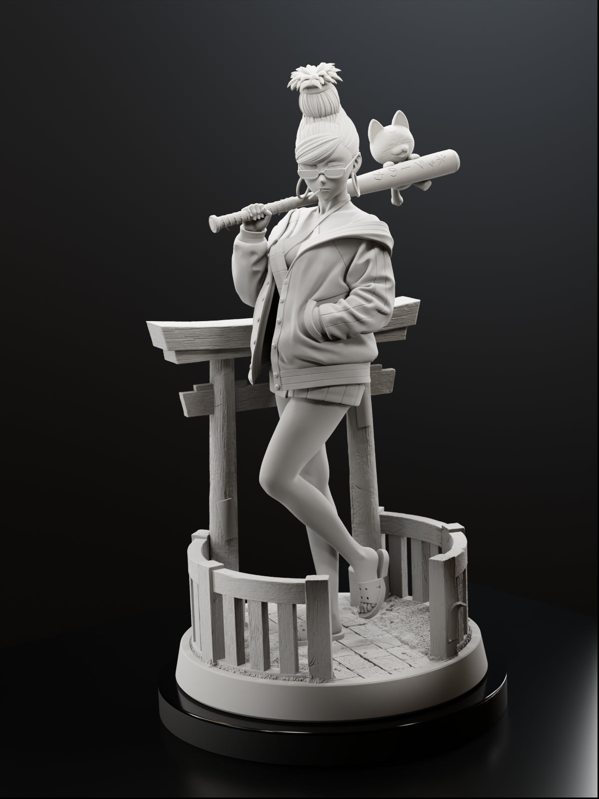 The Spirit Slayer | Maximum Detailed 12K 3D Printed Figure