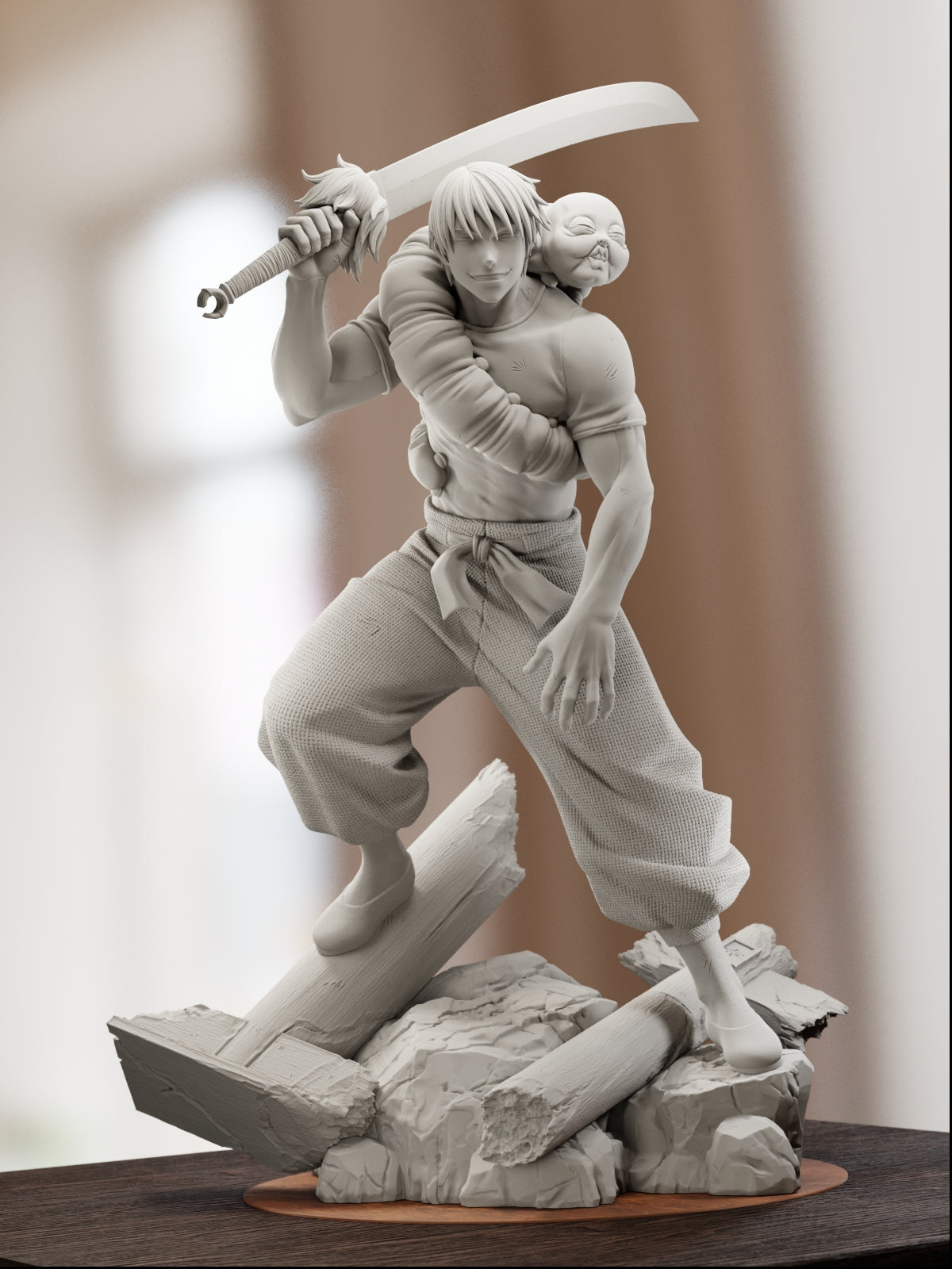 The Sorcerer Killer | Maximum Detailed 12K 3D printed figure