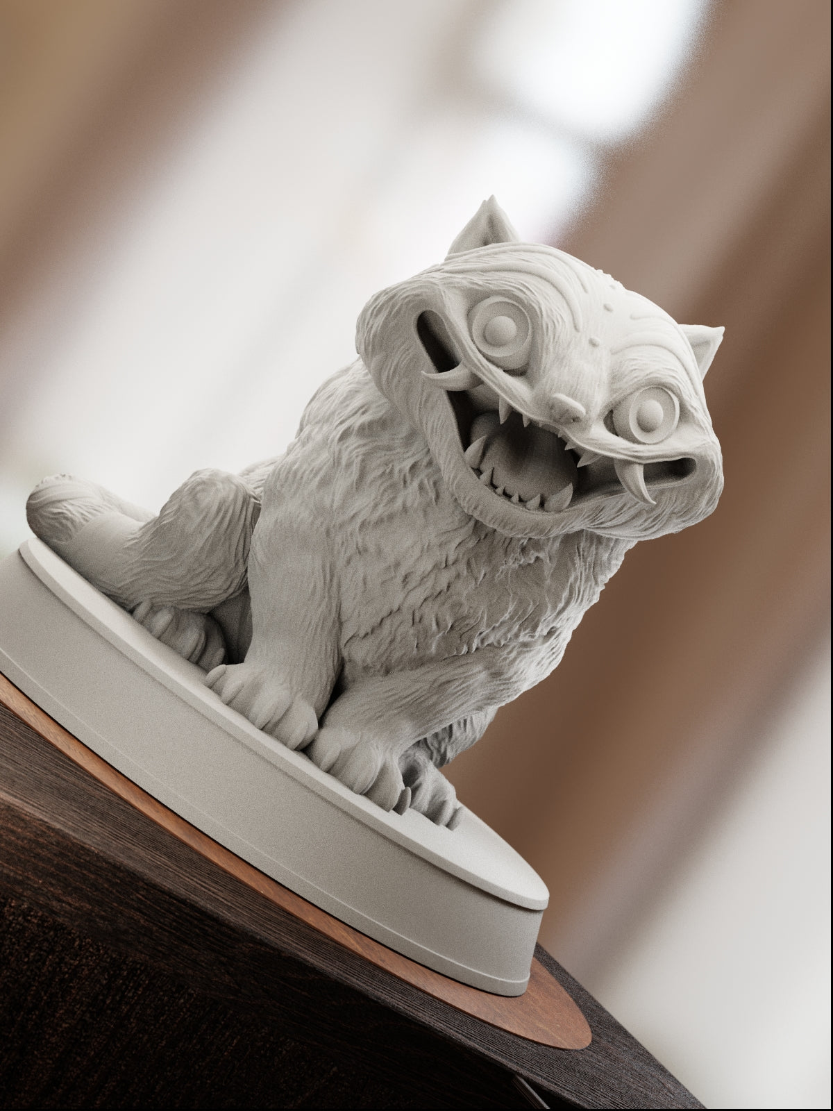 The Derpy Tiger | Maximum Detailed 12K 3D printed figure