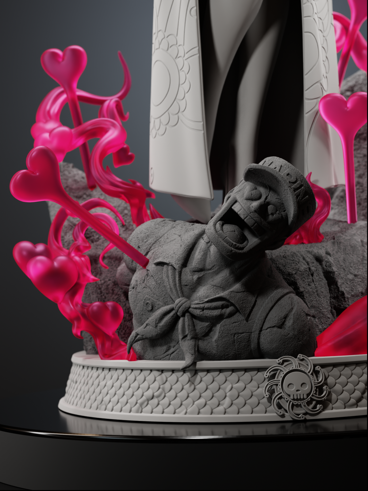 The Pirate Empress | Maximum Detailed 12K 3D Printed Figure