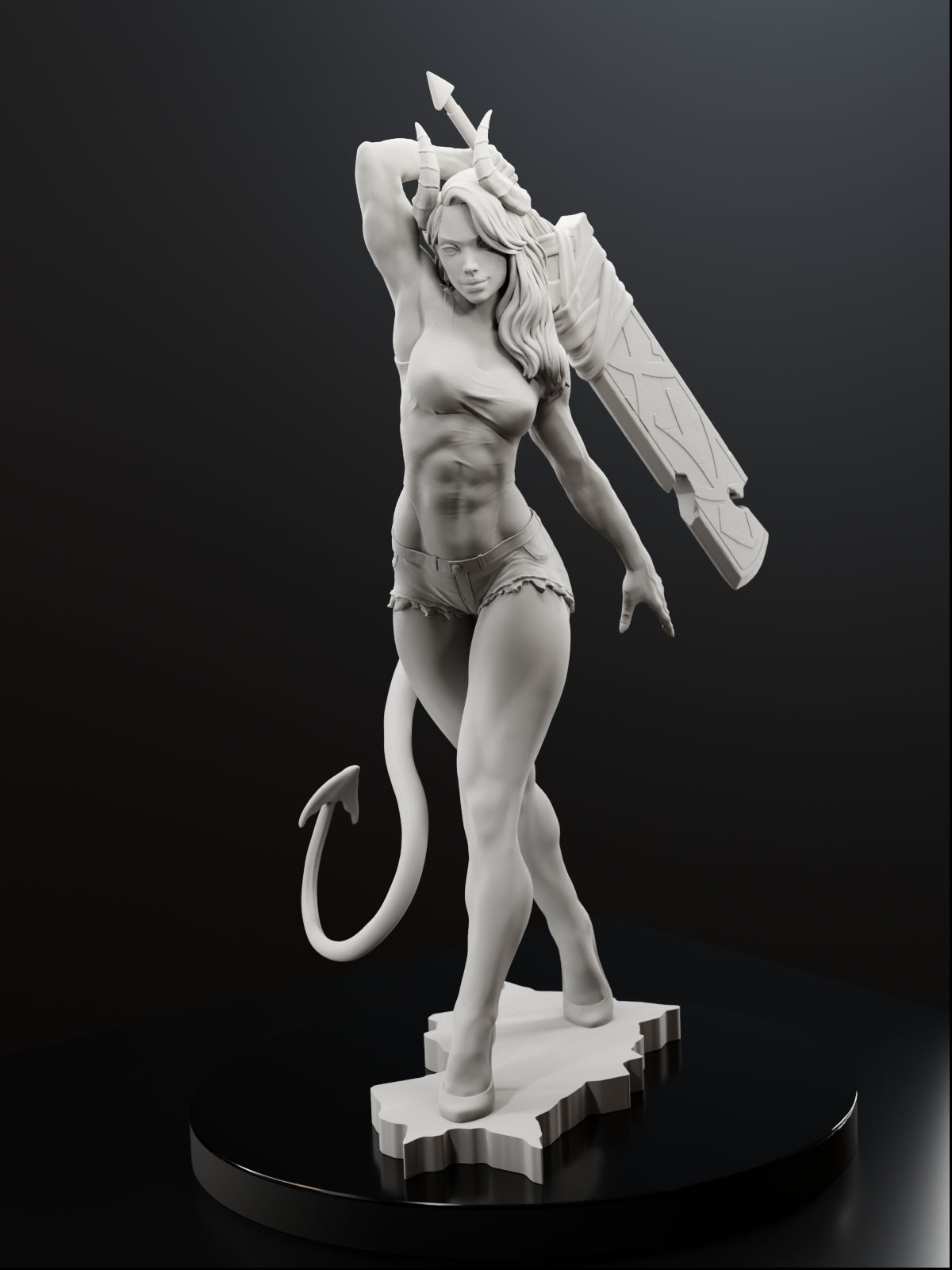 Hellwalk Empress Statue