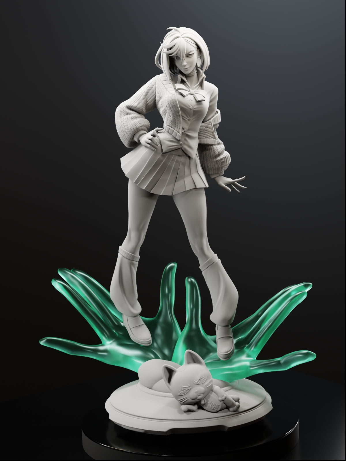 The Spirit Medium | Maximum Detailed 12K 3D printed figure