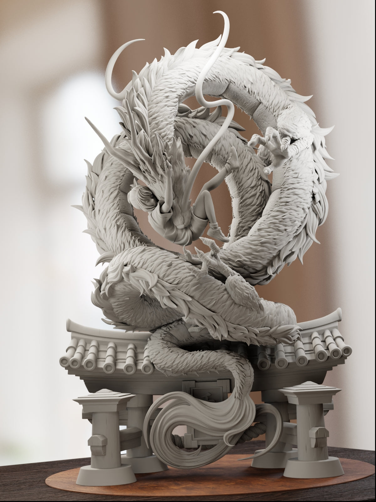 The Spirited Duo | Maximum Detailed 12K 3D printed figure