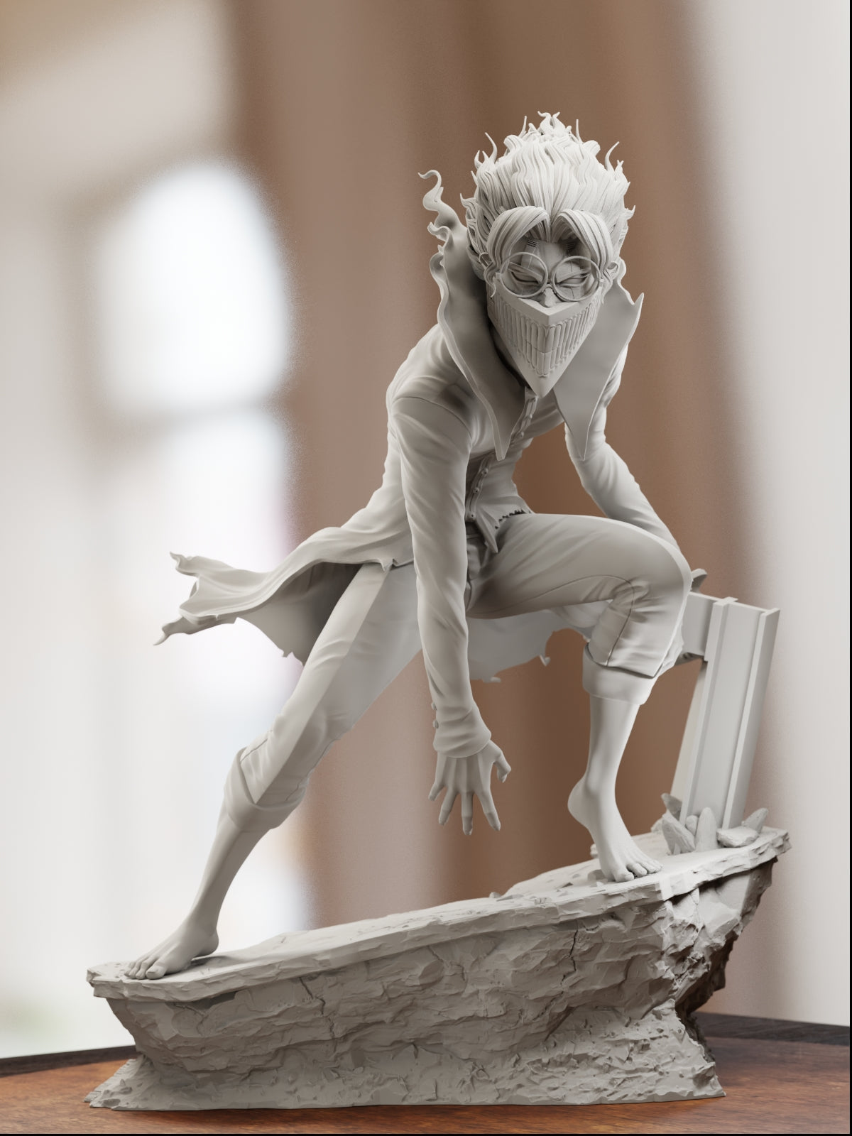 The Cursed Hero | Maximum Detailed 12K 3D printed figure