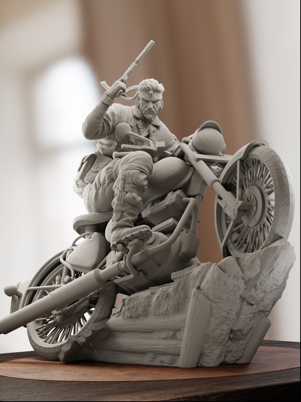 The Big Boss | Maximum Detailed 12K 3D printed figure