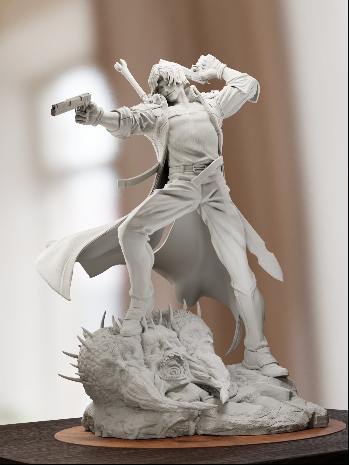 The Devil Slayer | Maximum Detailed 12K 3D printed figure