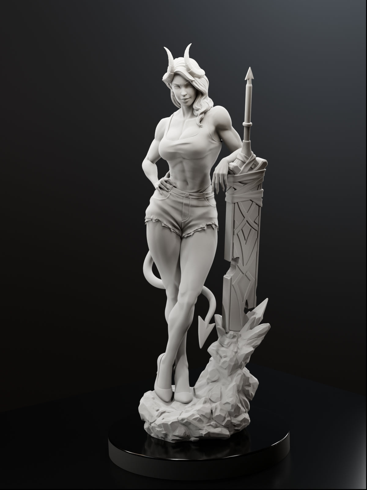 Mistress of Hell Statue