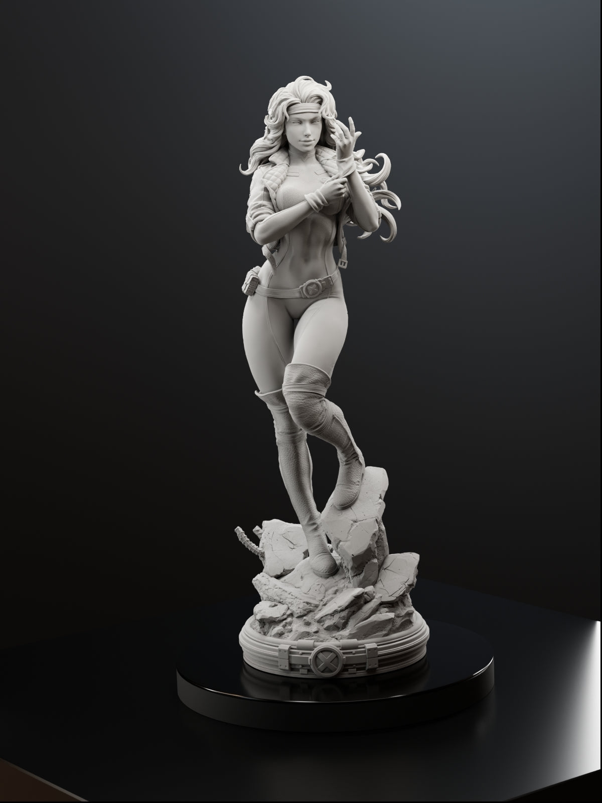 The Power-Drainer Statue
