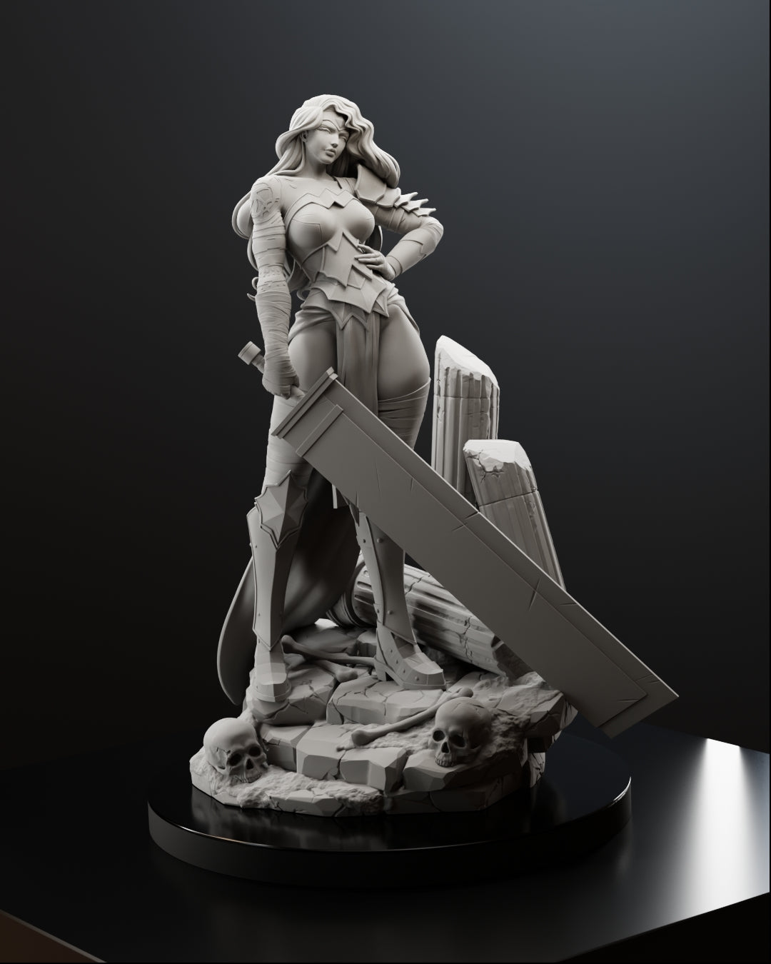 Absolute Warrior Statue