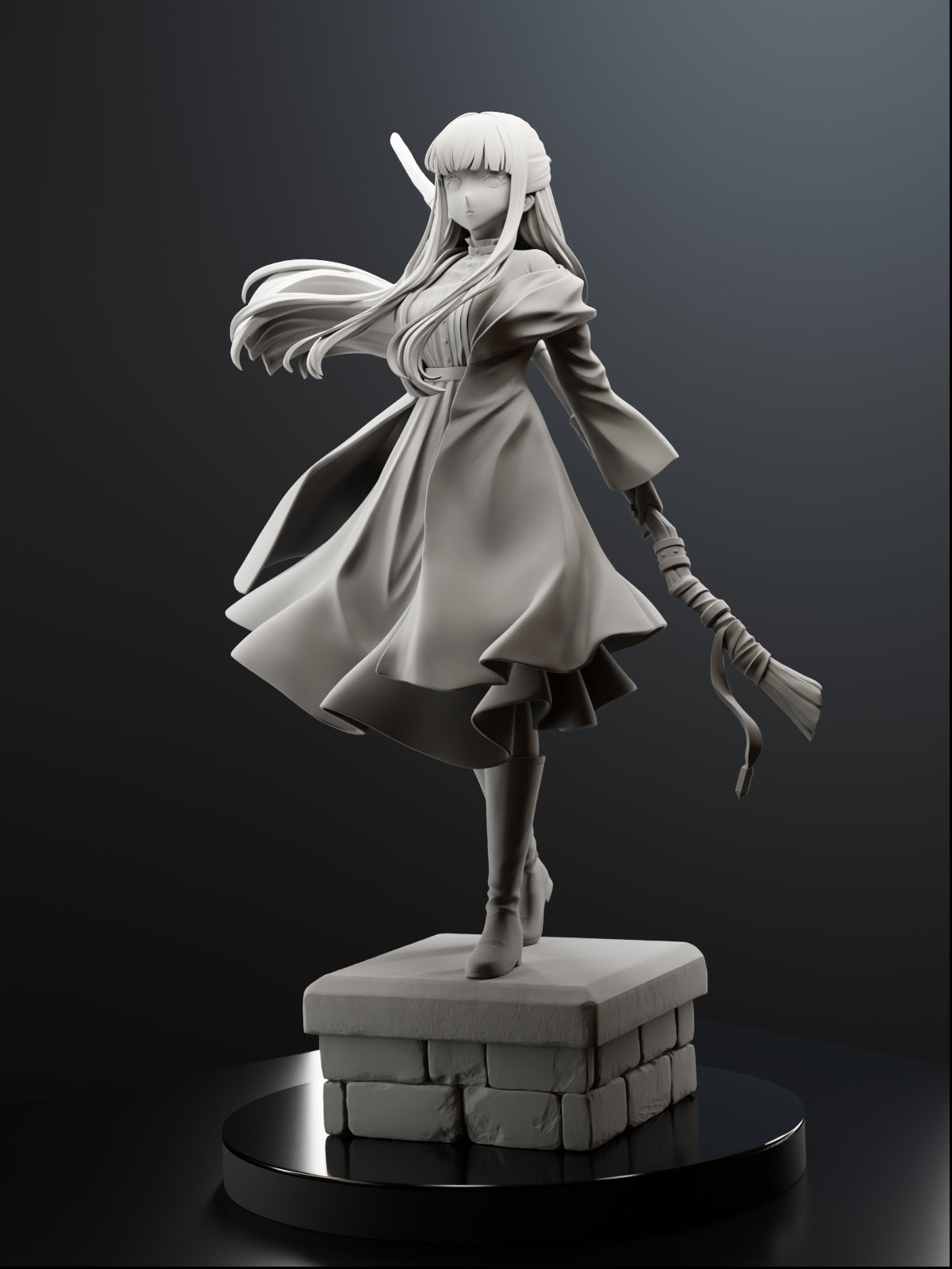 The Calm Caster | Maximum Detailed 12K 3D printed figure