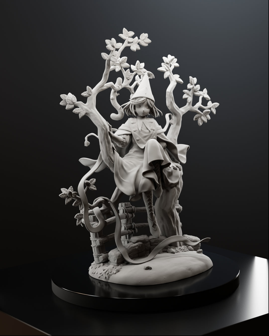 The Atelier Apprentice Statue