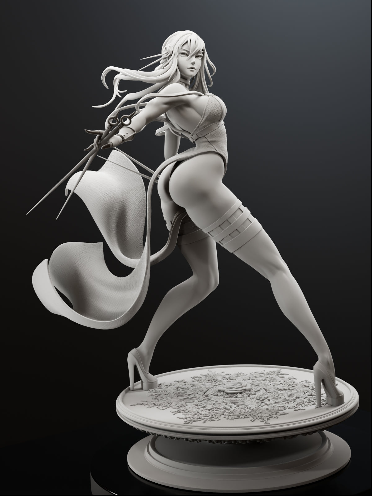 The Thorn Princess | Maximum Detailed 12K 3D printed figure