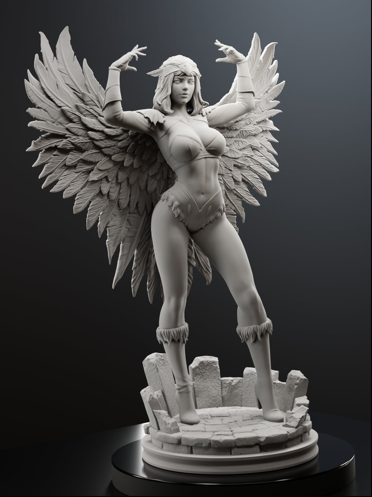 The Castle Sorceress Statue