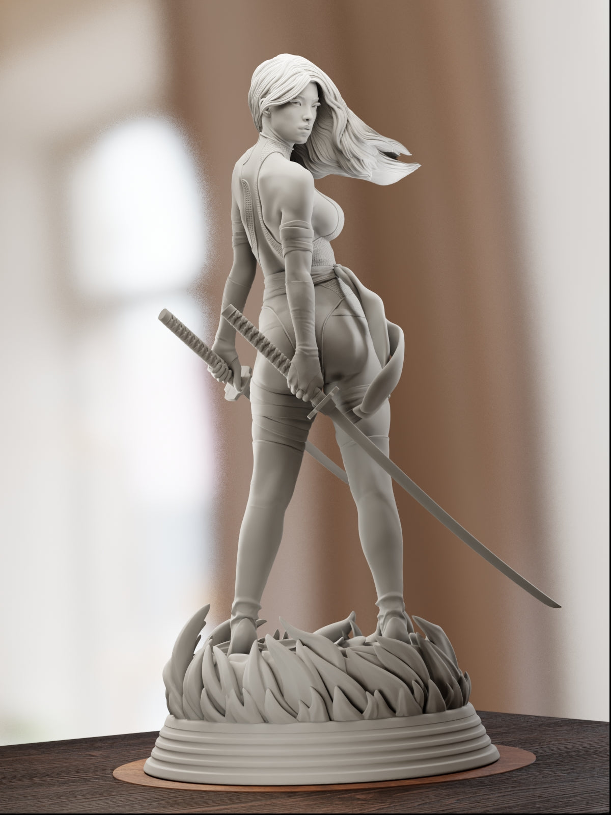 The Psychic Assassin | Maximum Detailed 12K 3D printed figure