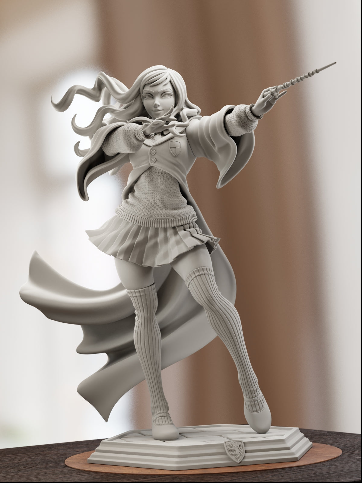 The Brightest Witch | Maximum Detailed 12K 3D printed figure
