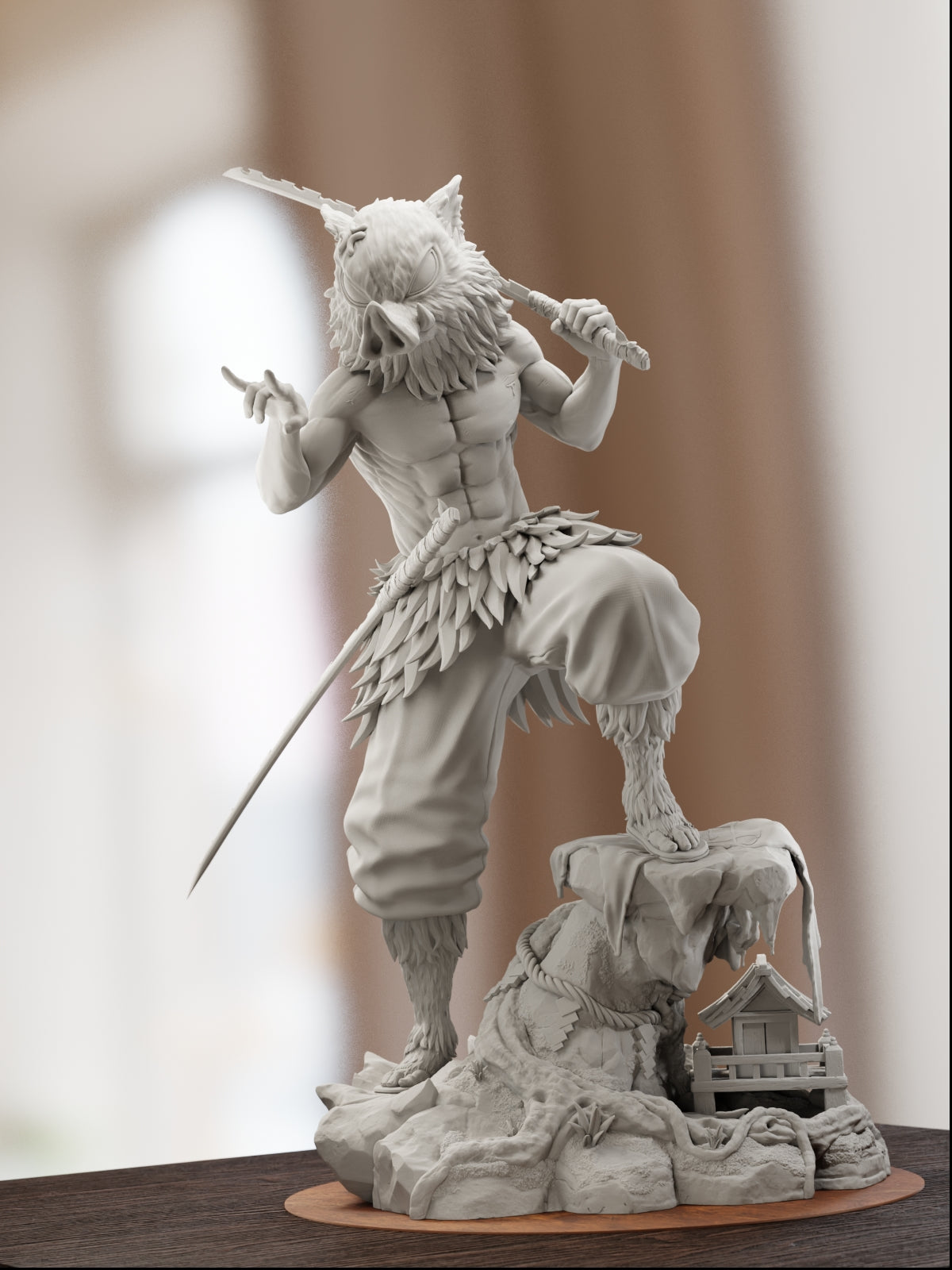 The Beast Within | Maximum Detailed 12K 3D Printed Figure