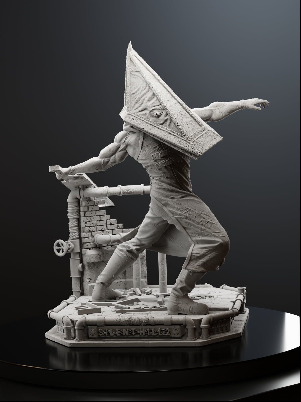 The Pyramid Statue