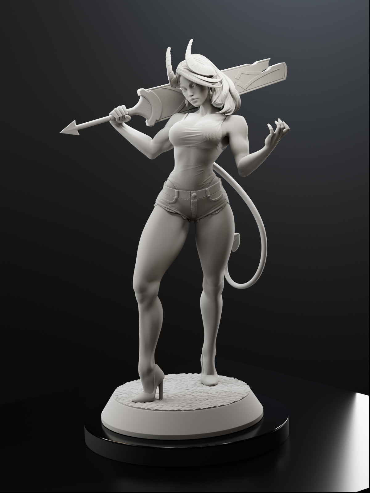 The Infernal Enforcer Statue