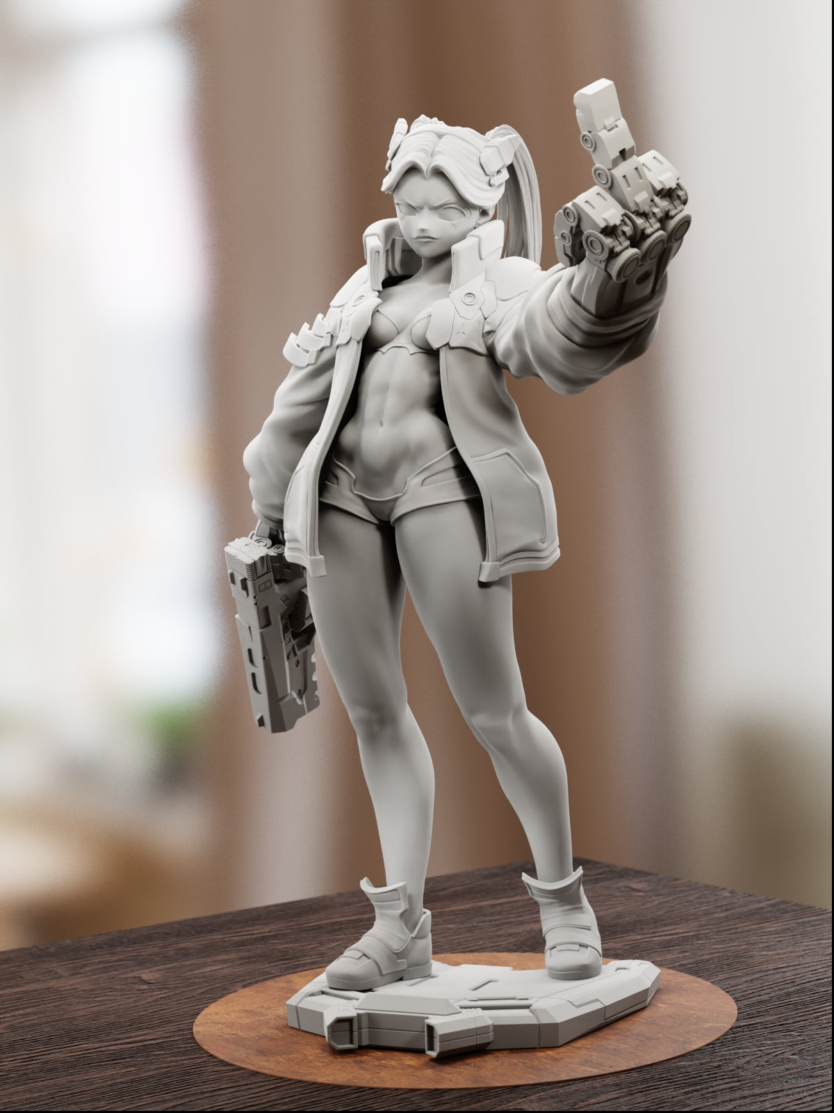 The Loose Cannon | Maximum Detailed 12K 3D printed figure