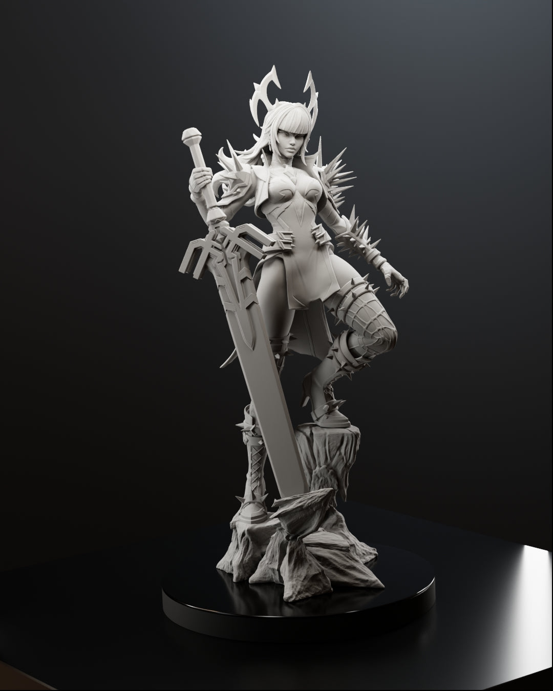 The Phoenix Blade Statue