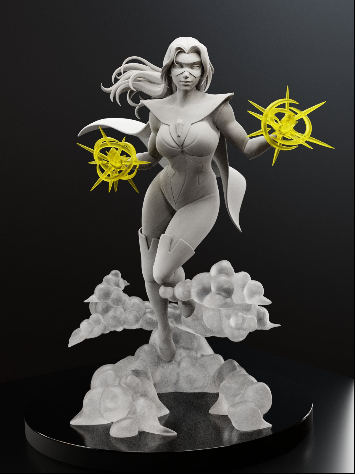 The Blazing Sentinel Statue