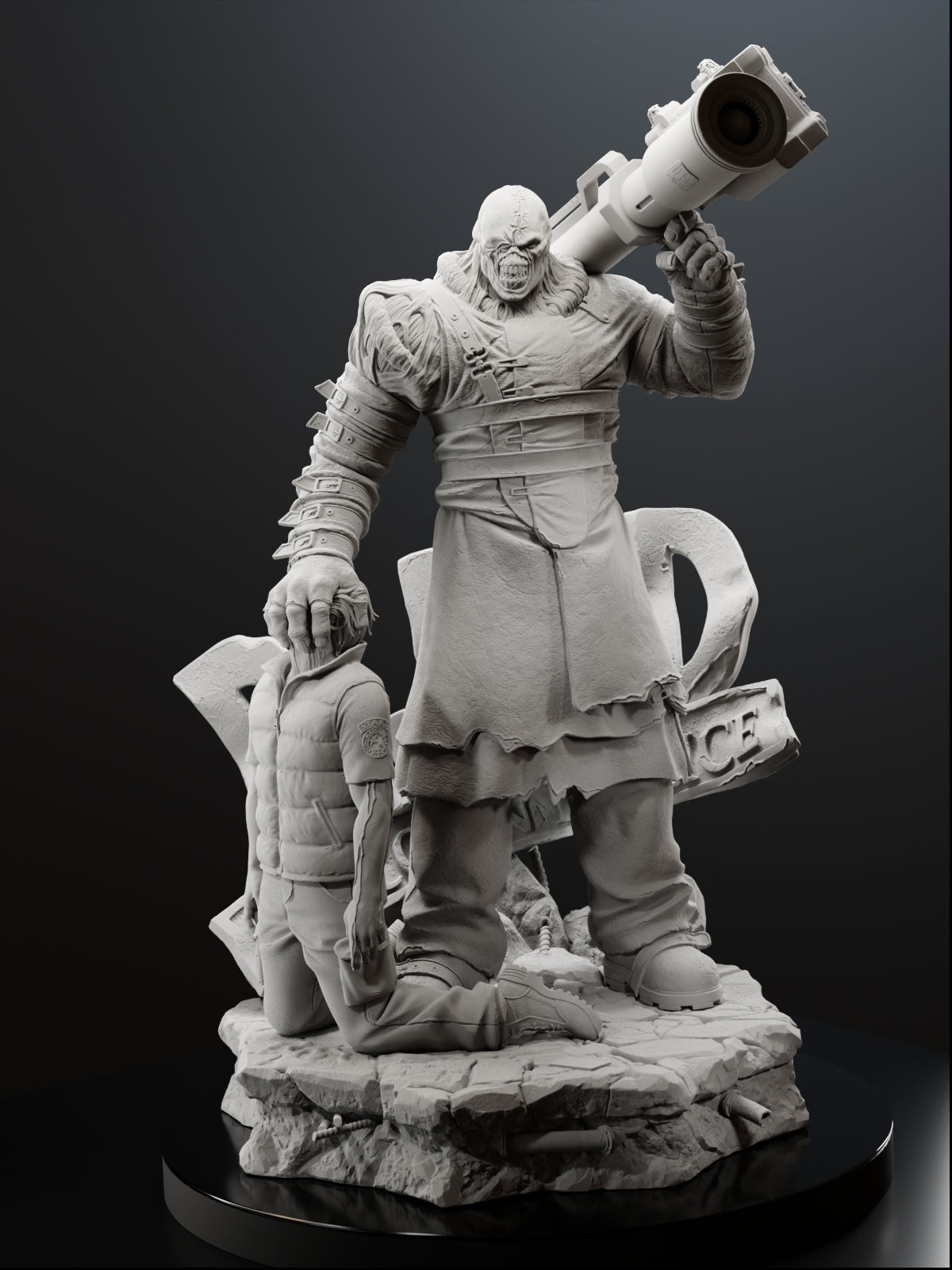 The Pursuer | Maximum Detailed 12K 3D printed figure