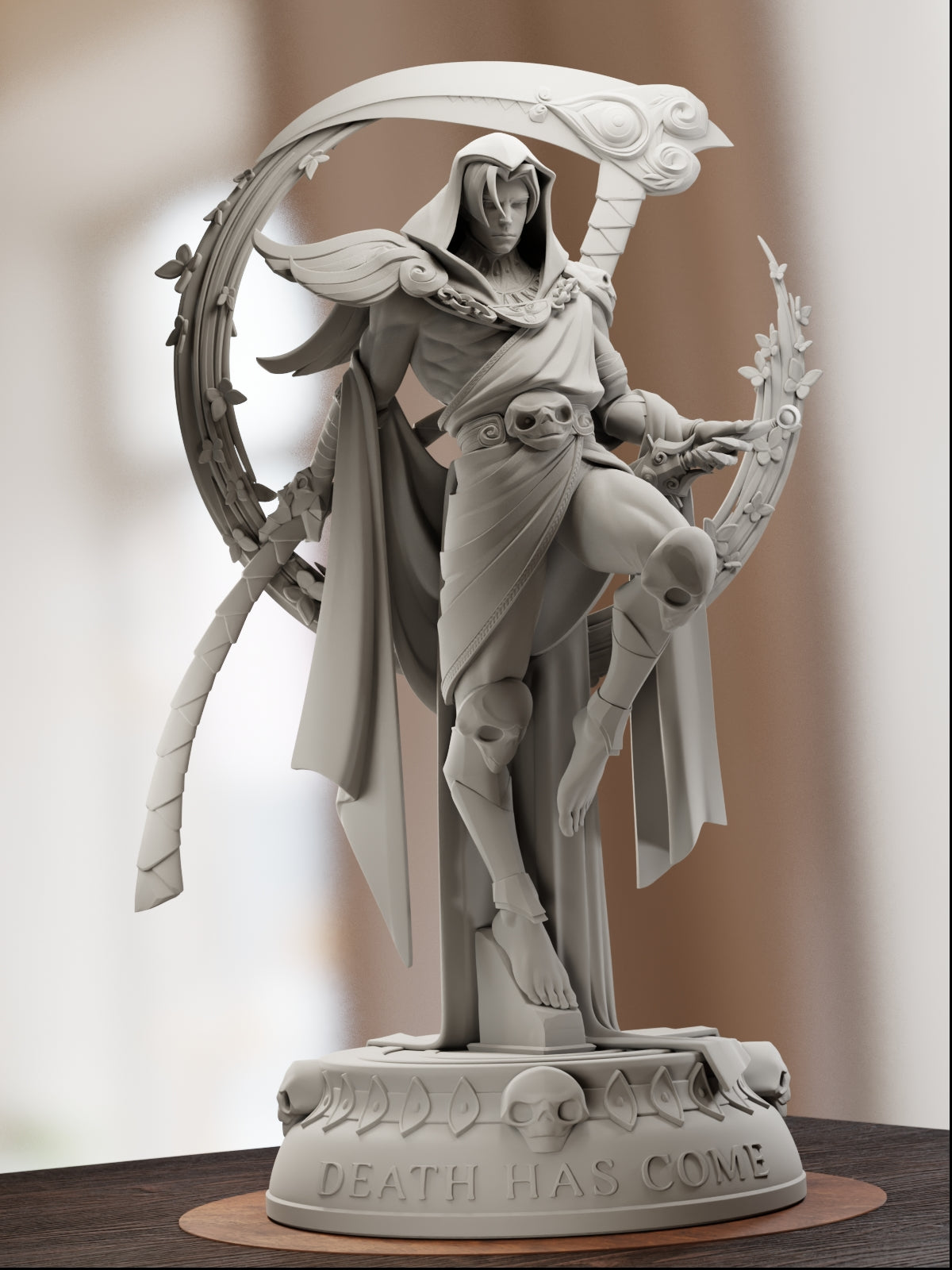 Death Incarnate | Maximum Detailed 12K 3D printed figure