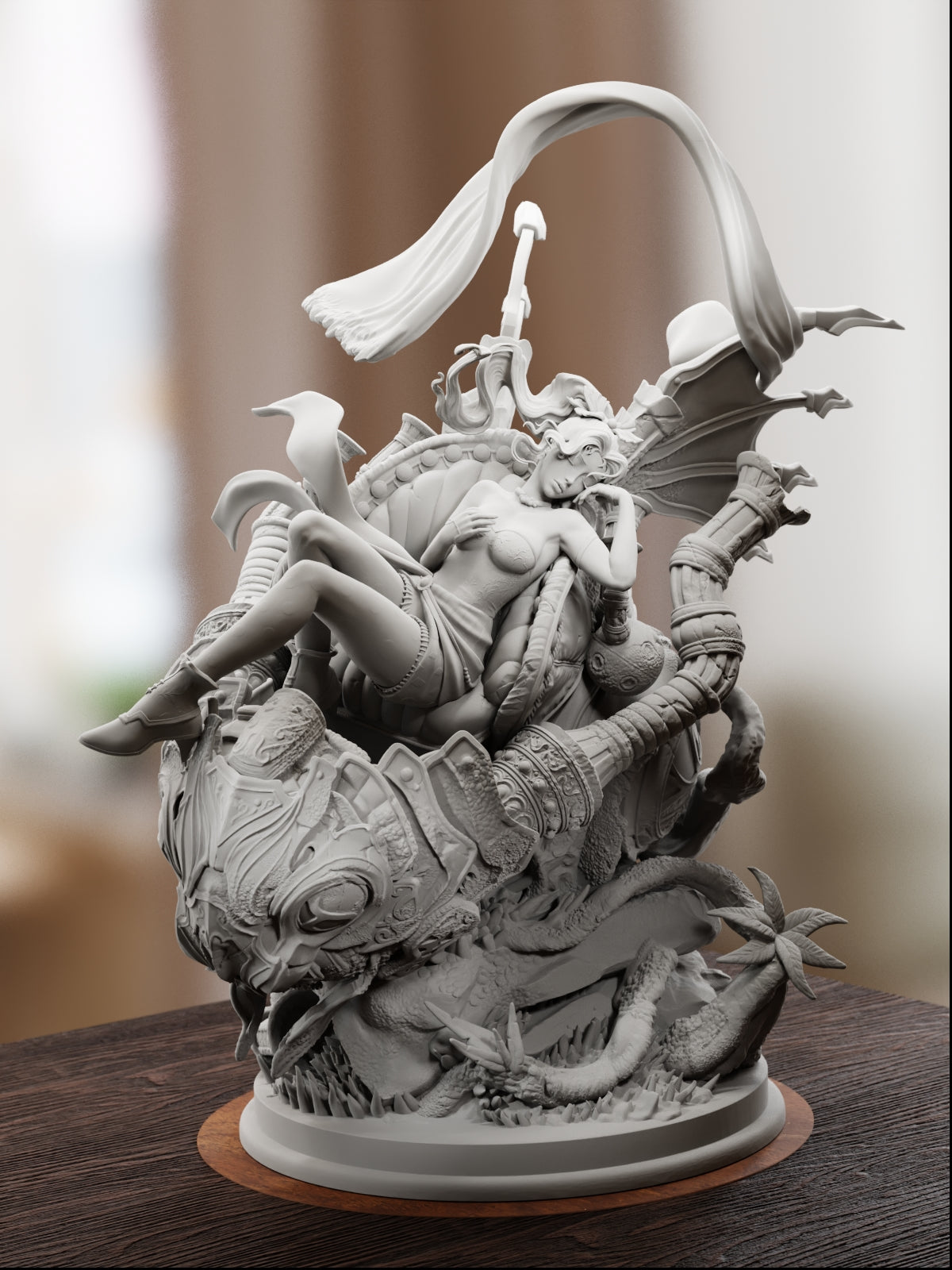 The Sleeping Esper | Maximum Detailed 12K 3D printed figure