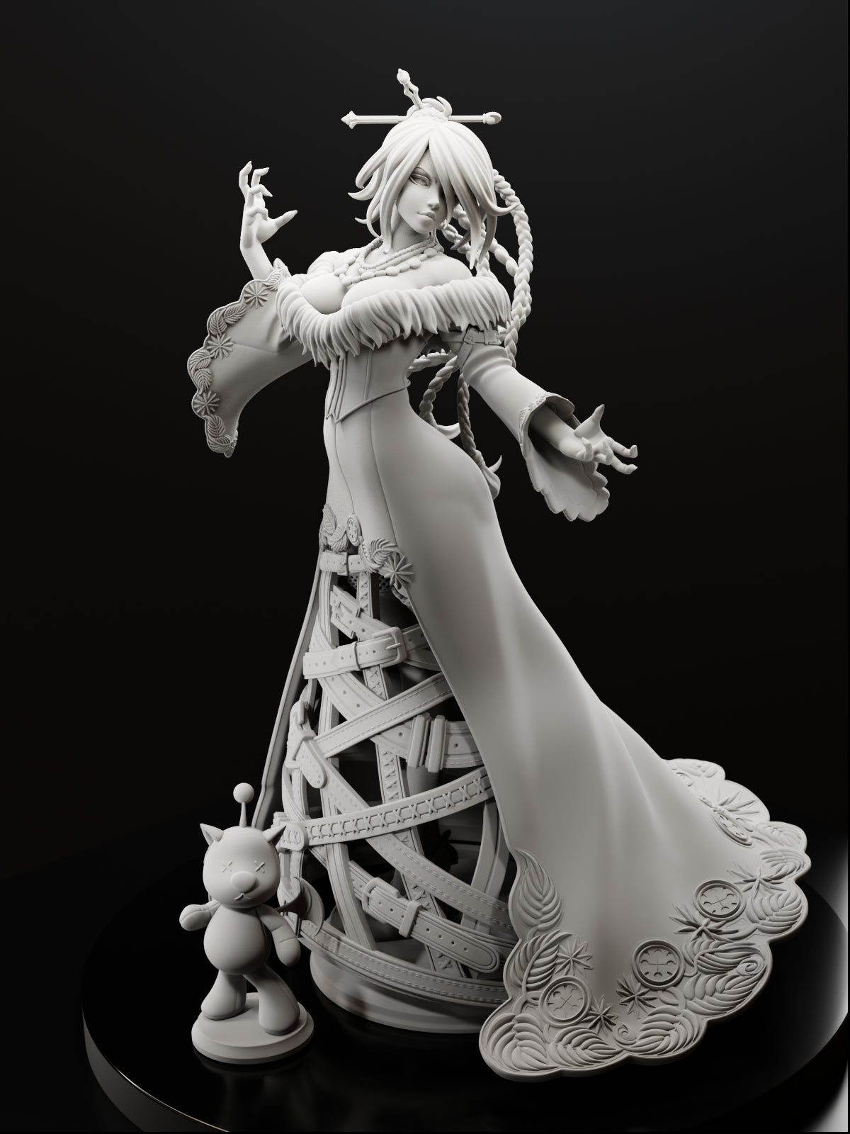 The Shadow Weaver | Maximum Detailed 12K 3D printed figure