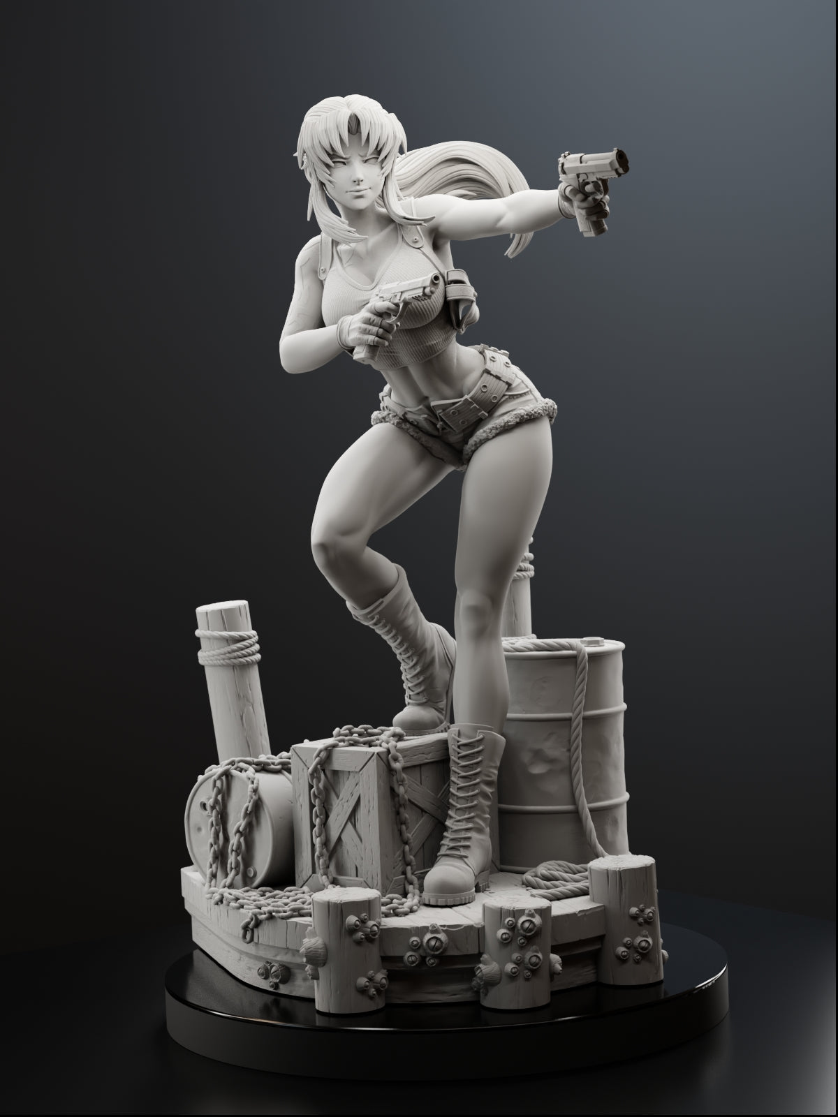 Two Hands | Maximum Detailed 12K 3D printed figure