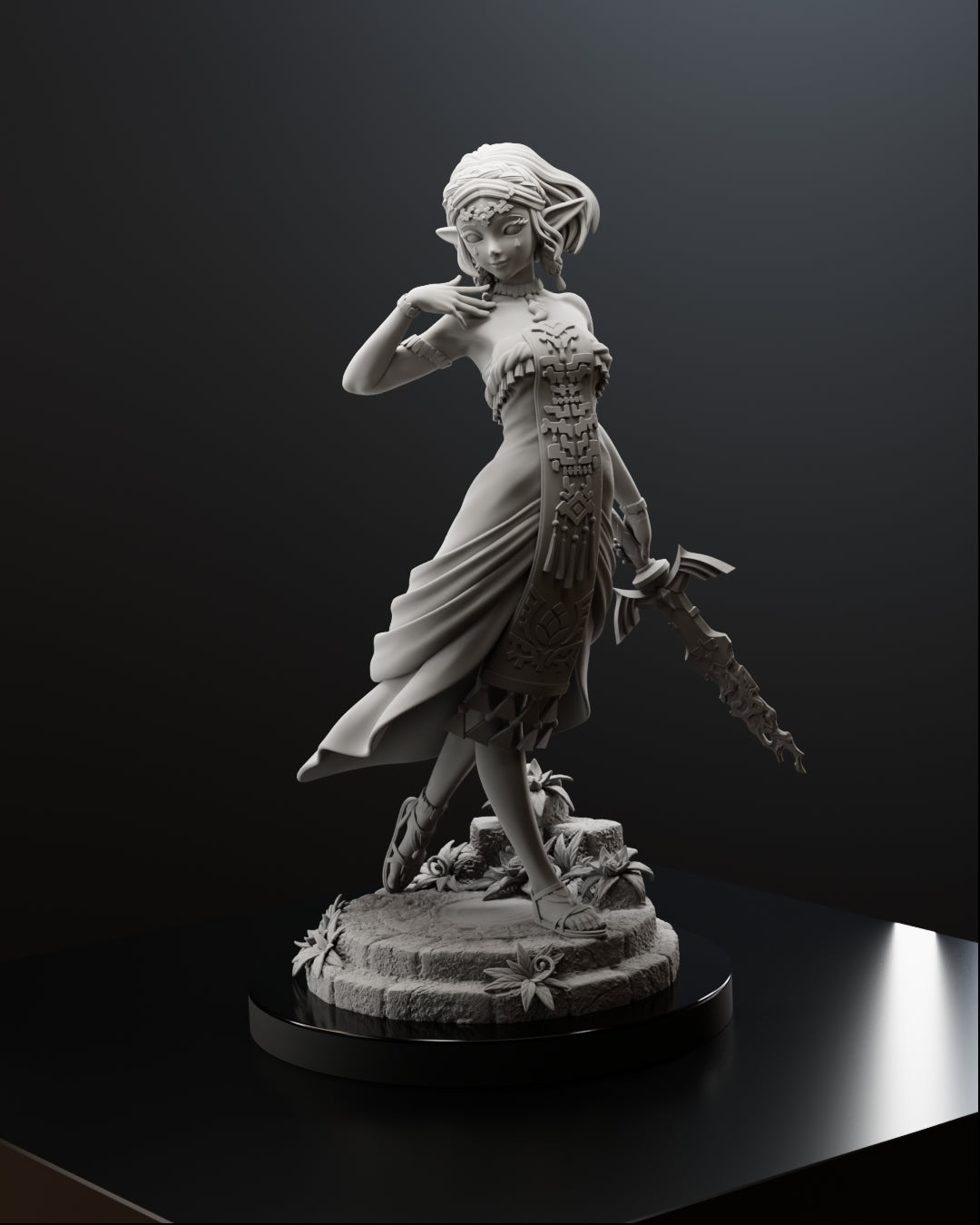 The Light of Hyrule Statue