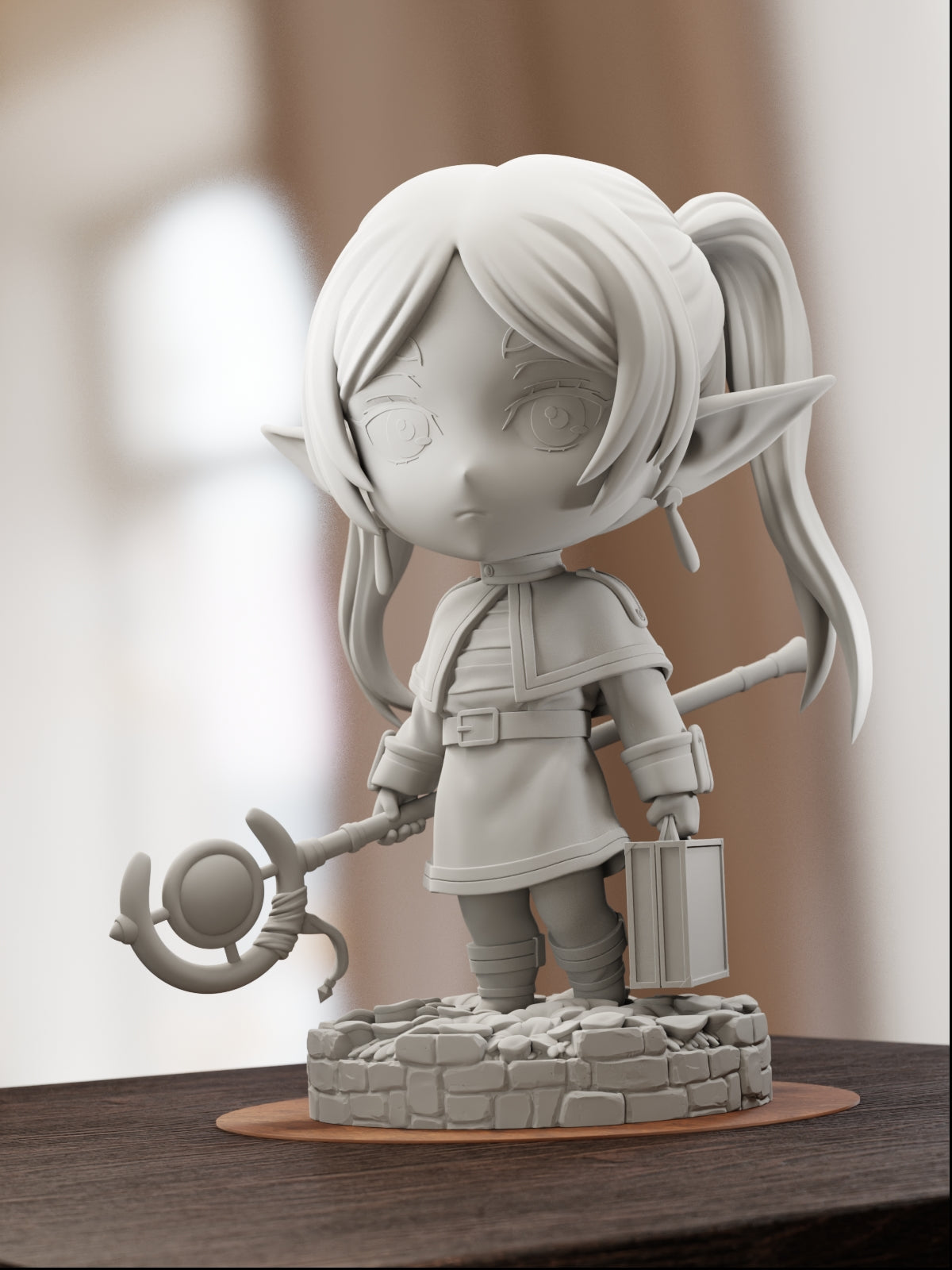 Tiny Mage of Eternity | Maximum Detailed 12K 3D printed figure