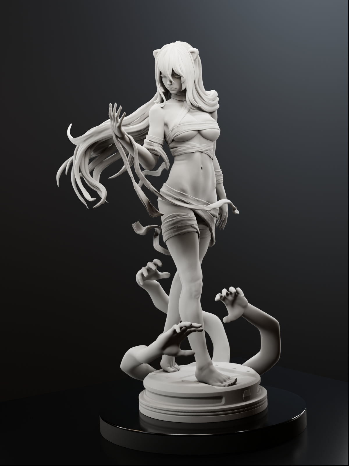 The Vector Queen Statue