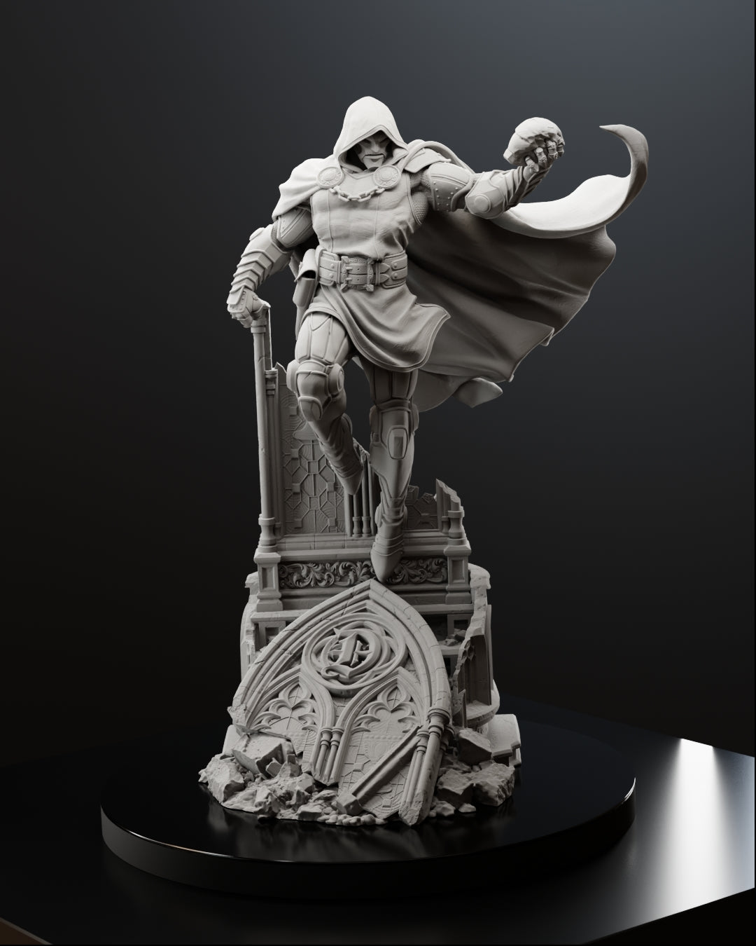 The Iron Monarch Statue