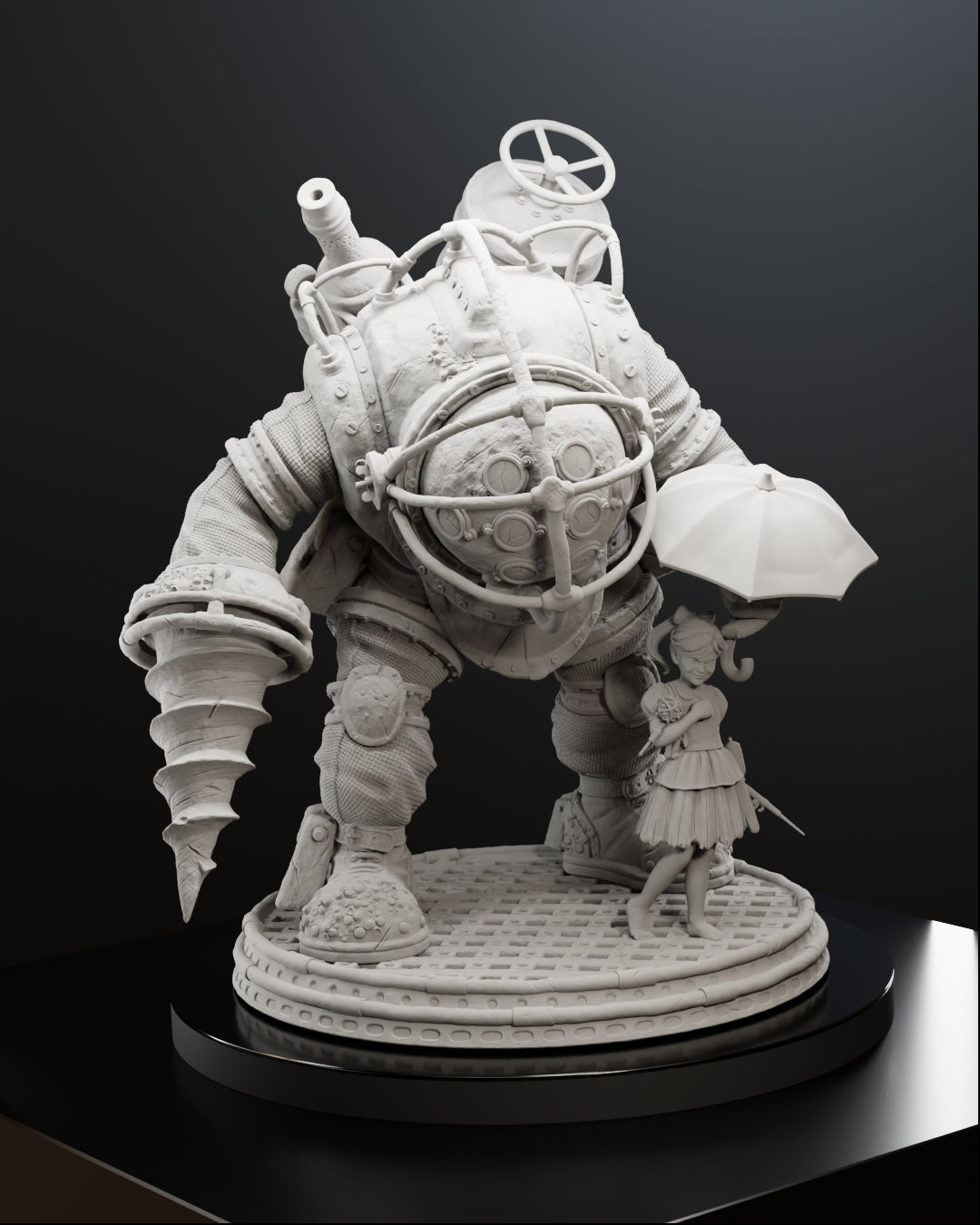 The Rapture Protector Statue