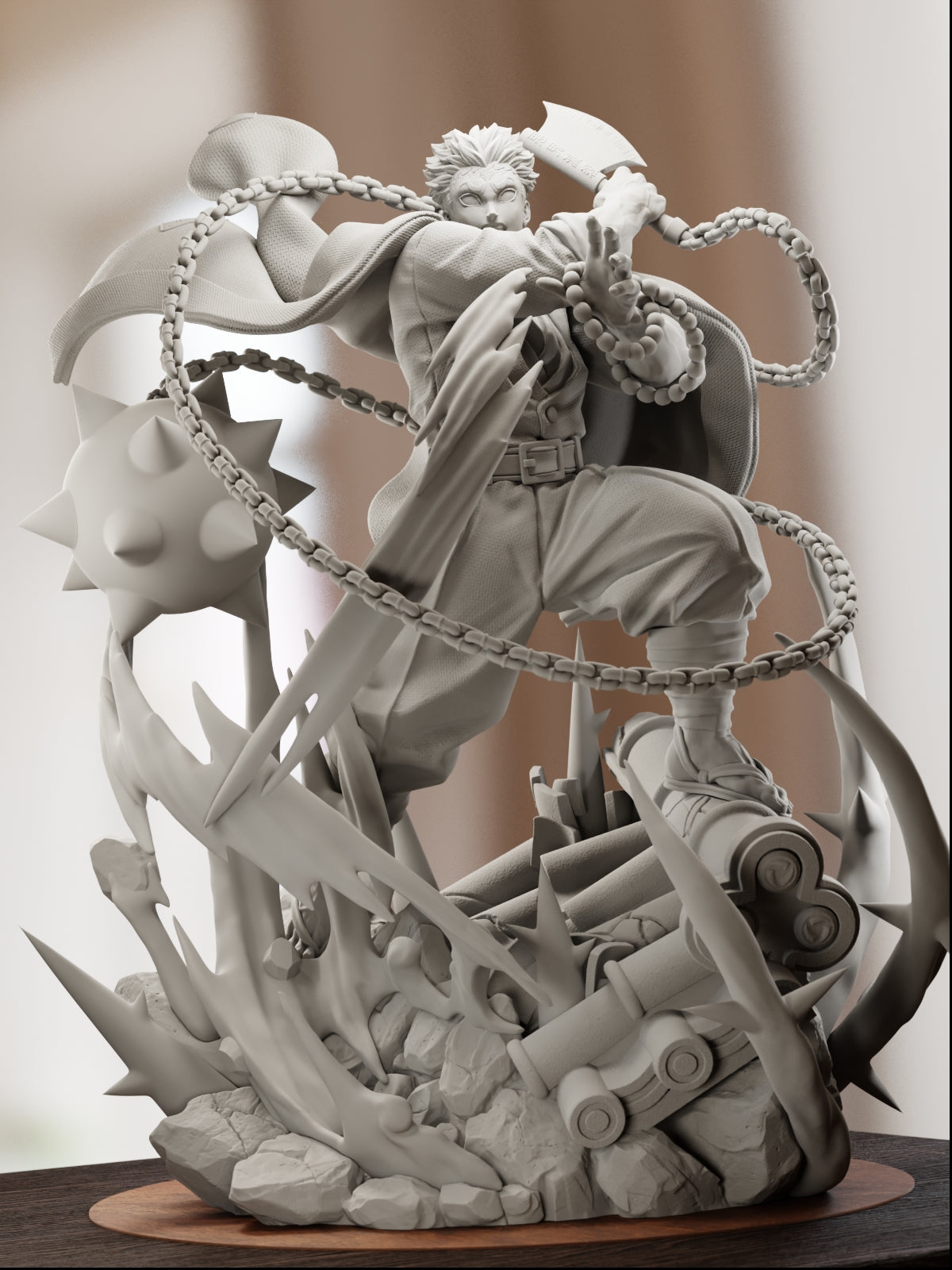 The Power and Faith | Maximum Detailed 12K 3D printed figure