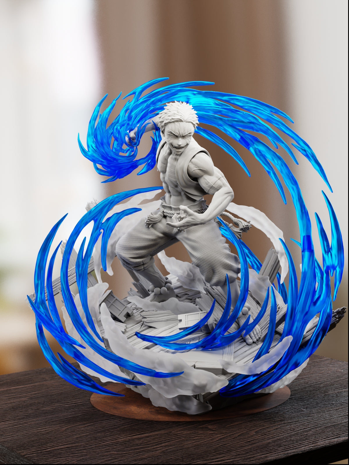 Upper Moon Three | Maximum Detailed 12K 3D printed figure