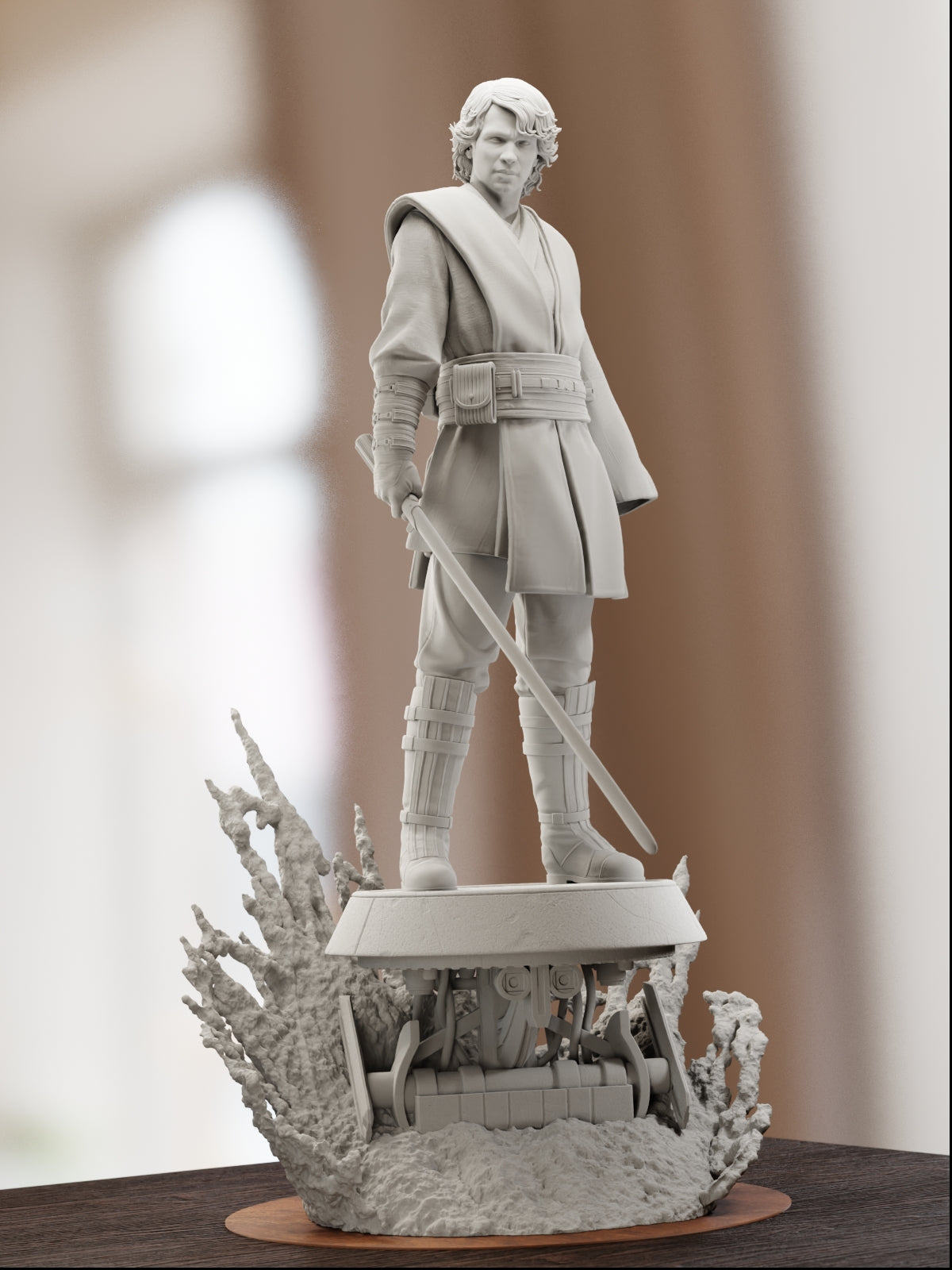 The Chosen One | Maximum Detailed 12K 3D printed figure