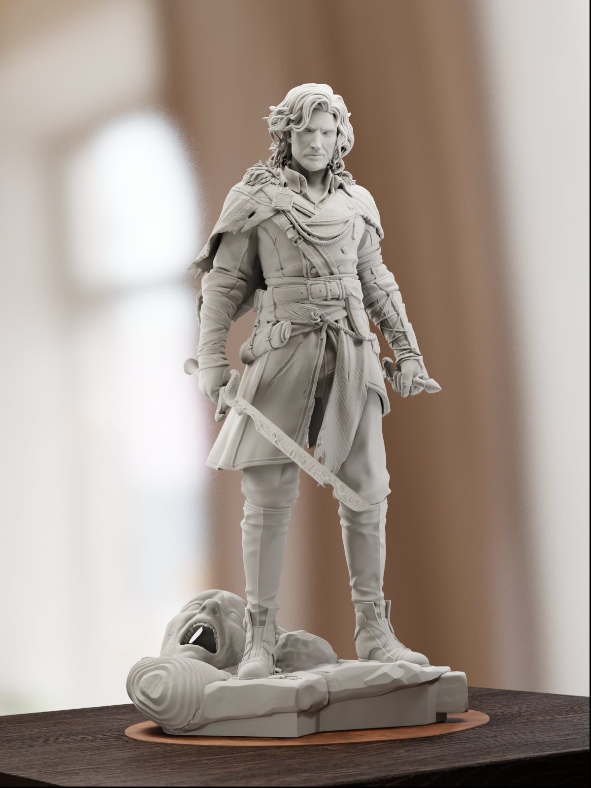 The Unbroken | Maximum Detailed 12K 3D printed figure