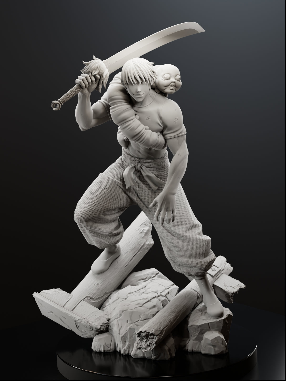 The Sorcerer Killer | Maximum Detailed 12K 3D printed figure