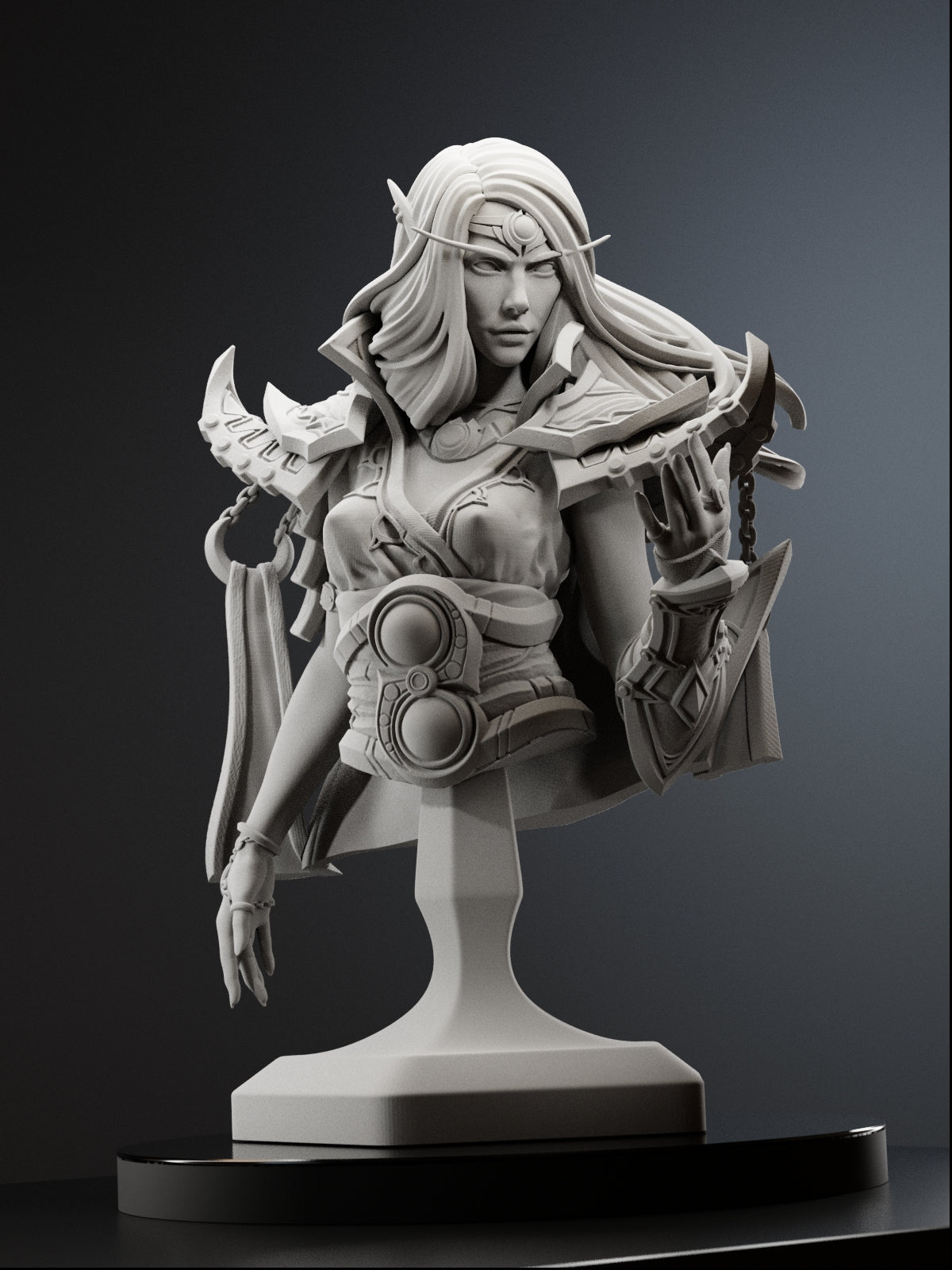 The Harbinger (Bust) | Maximum Detailed 12K 3D printed figure