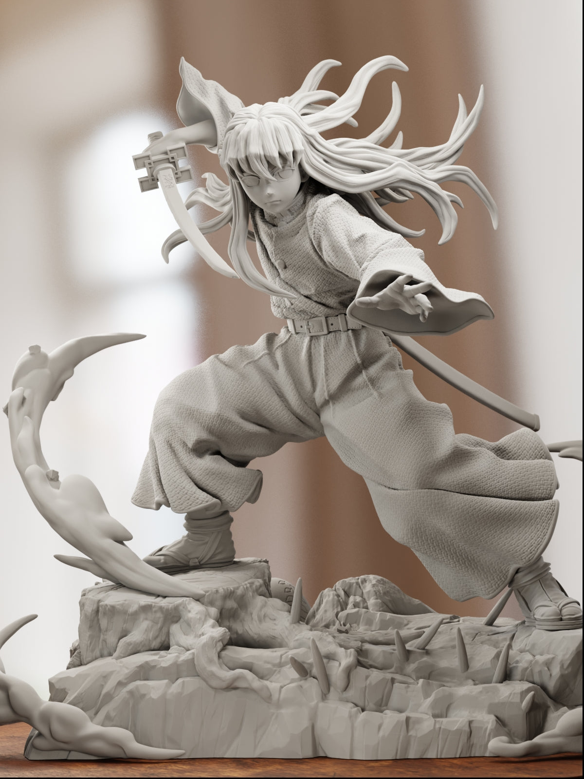 The Sword of Mists | Maximum Detailed 12K 3D printed figure