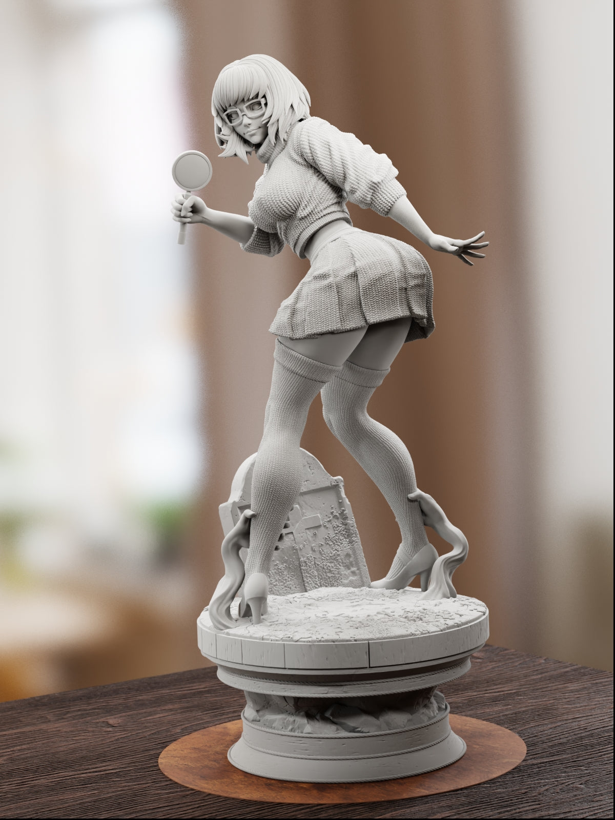 The Clue Seeker | Maximum Detailed 12K 3D printed figure