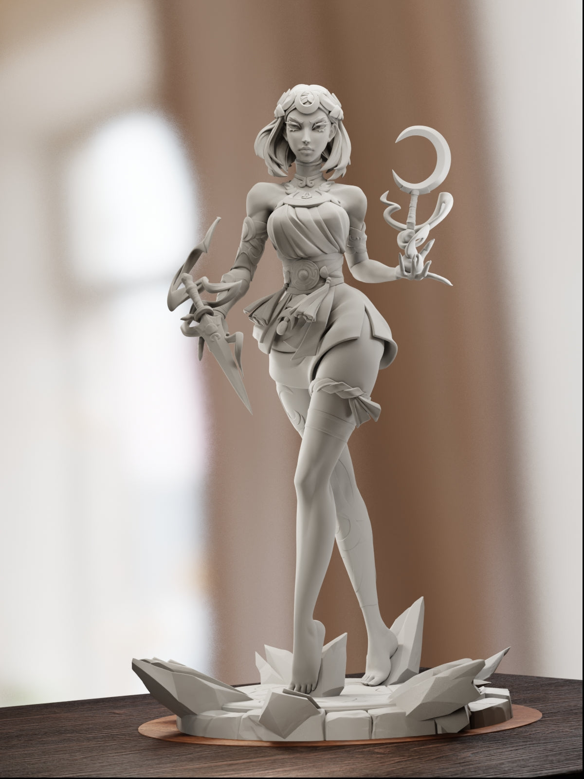Underworld Princess | Maximum Detailed 12K 3D printed figure