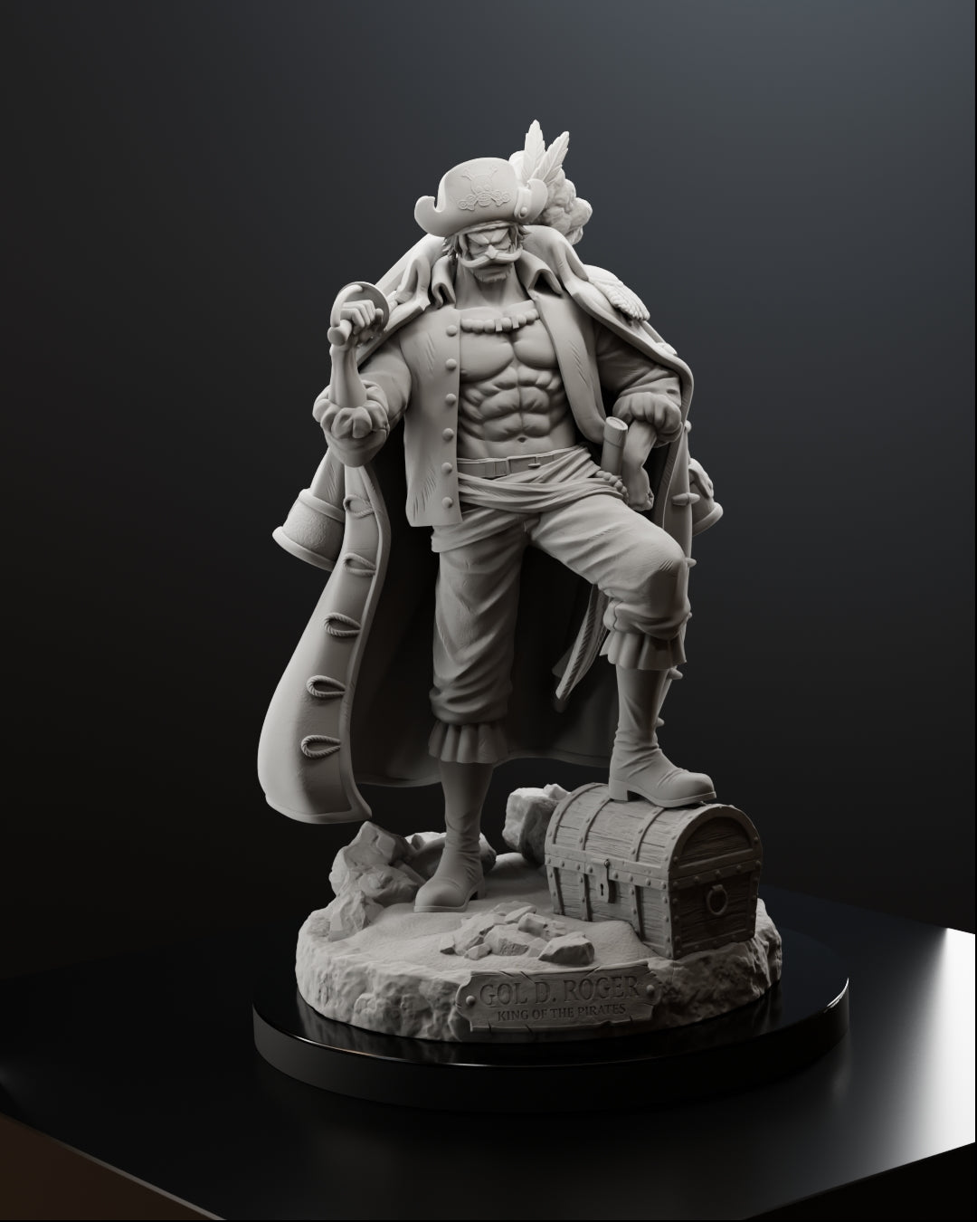 Legendary Pirate King Statue