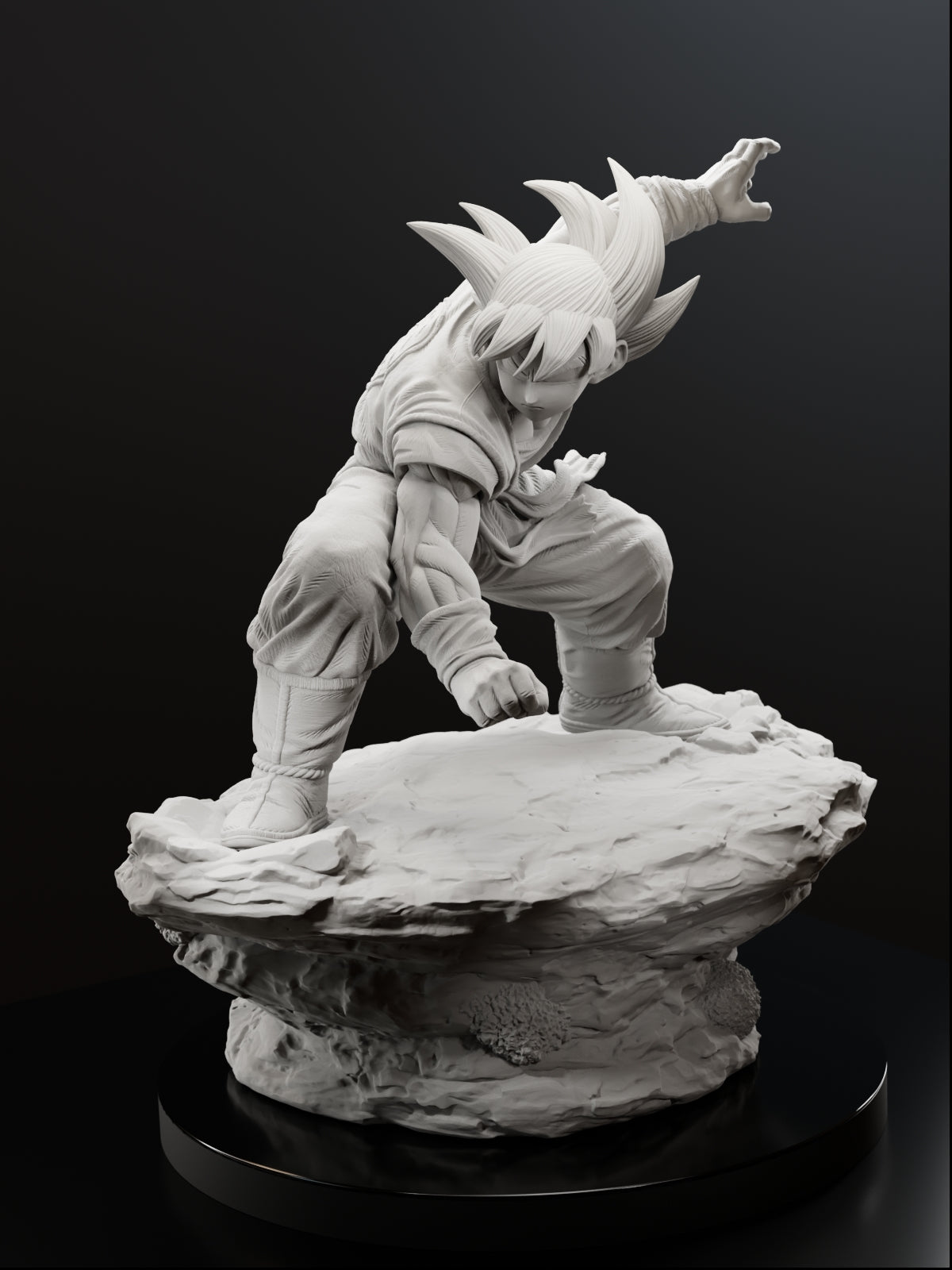 The Saiyan Prodigy | Maximum Detailed 12K 3D printed figure